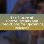 The Future of Horror: Trends and Predictions for Upcoming Releases