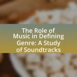 The Role of Music in Defining Genre: A Study of Soundtracks